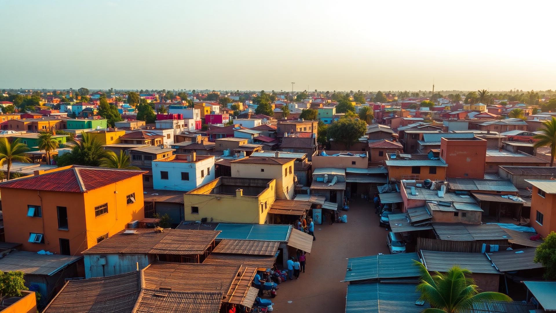 Nigerian city skyline β discover local businesses on Oyafindme